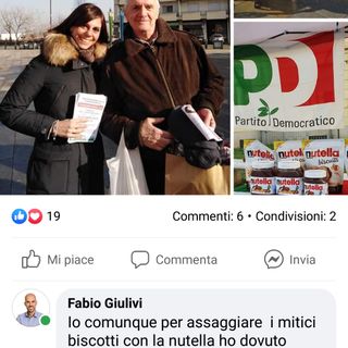 Schillaci-Giulivi, il &quot;duello&quot; elettorale scopre un retrogusto natalizio di Nutella sui social: &quot;Per assaggiare i biscotti sono dovuto venire al tuo stand&quot;