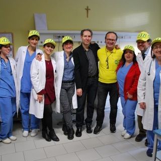 &quot;Dica 46&quot;: il Dottore ha regalato un sorriso ai piccoli pazienti degli ospedali di Rivoli e Pinerolo