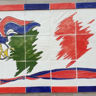 Volpiano, il murale del &quot;Jolly&quot; nella sede dell'Associazione nazionale carabinieri