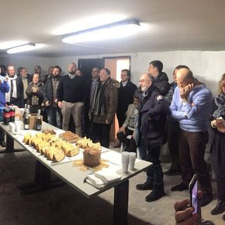 Festa degli auguri per il centrodestra chivassese