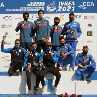 ECA Canoe Slalom European Championship a Ivrea: Per l’Italia è argento nella C1 maschile a squadre