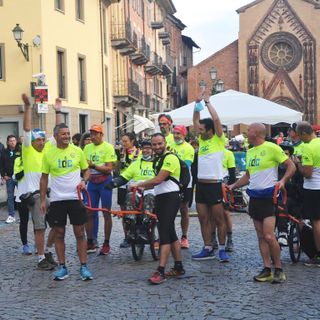 Un momento del Trail delle Colline