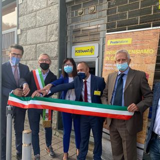 San Raffaele Cimena: inaugurato il nuovo sportello automatico Postamat