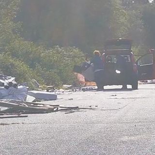 Le immagini riprese dalle videocamere