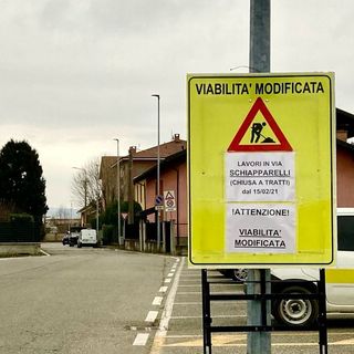 Partiranno lunedì i lavori in via Schiapparelli a Settimo Torinese