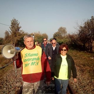 Un momento della camminata
