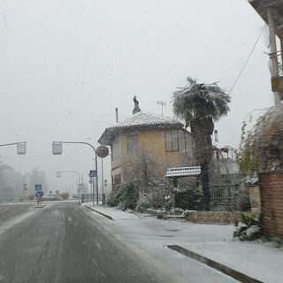 Il chivassese imbiancato