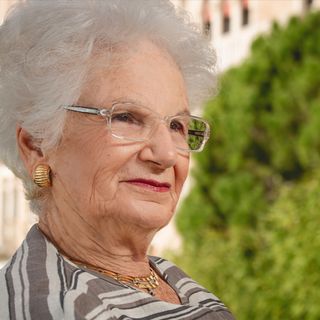 La senatrice a vita Liliana Segre