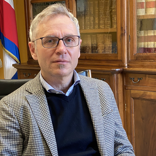 Il sindaco di San Raffaele Ettore Mantelli