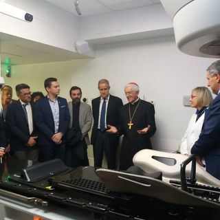 Un momento dell'inaugurazione