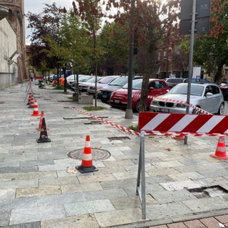 Un momento dei lavori svolti a Settimo Torinese