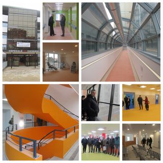 Un tour virtuale in anteprima nel nuovo ospedale di Chivasso