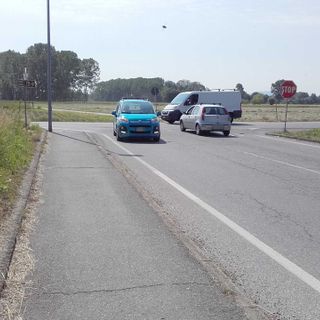 Una nuova rotatoria sulla Strada Provinciale 19 del &quot;Sedime&quot; a San Carlo Canavese