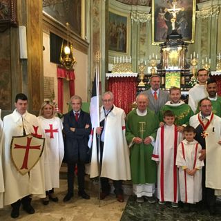I Templari pregano a Castelrosso