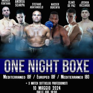 Collegno: arriva la &quot;One Night Boxe&quot;