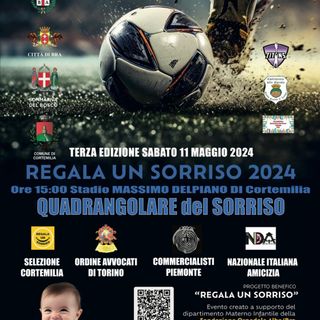 Sabato 11 maggio una tappa del progetto “Regala un sorriso 2024” a Cortemilia