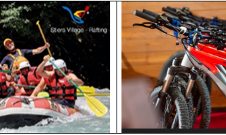 Allo Stura River Village un'Offerta Imperdibile: Rafting + E-Bike