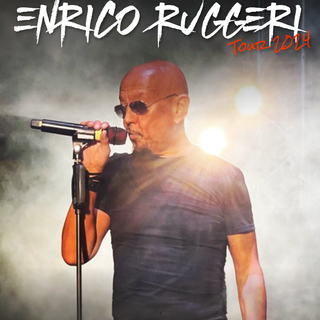 Tutto esaurito per Enrico Ruggeri al Roof Garden del Casinò di Sanremo sabato 7 settembre