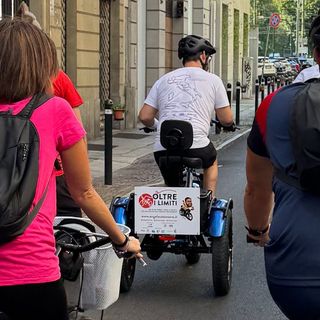 Iniziata l'avventura "Oltreilimiti": 800 chilometri da Torino a Roma