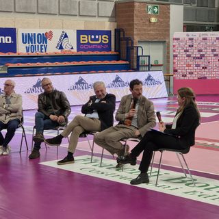 Galleano, secondo da destra