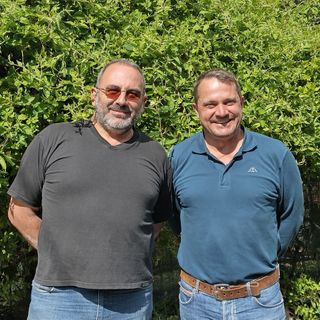 Da sinistra il vice Pasquale Mastrototaro e il presidente Enrico Biasiotto