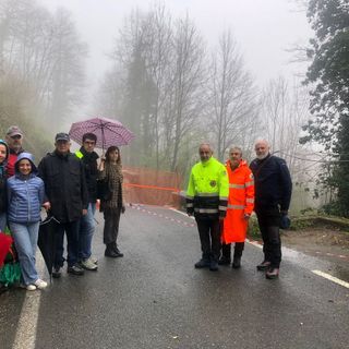 Il sopralluogo di Canalis