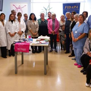 La consegna della donazione La consegna della donazione