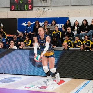 La nuova opposta tedesca Kindermann (foto di Christian Bosio)