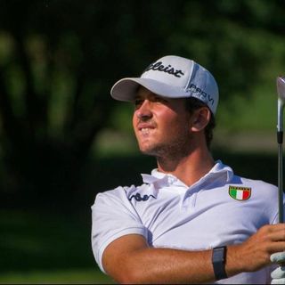 Il golfista Pietro Boeris