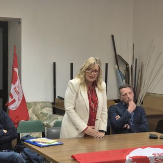 Lara Pezzano con alla sua destra Elio Richiardone Lara Pezzano con alla sua destra Elio Richiardone