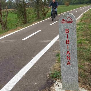 La Via della Pietra nel tratto di Bibiana