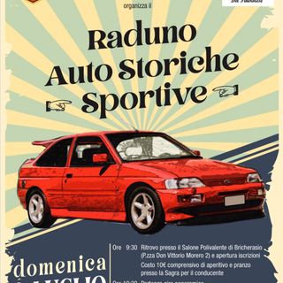 Le auto storiche sportive si danno appuntamento a Bricherasio per un raduno panoramico