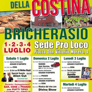 Gli Alien Cut aprono le danze alla Sagra della Costina di Bricherasio