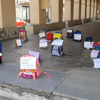 Cavour protesta contro la Dad