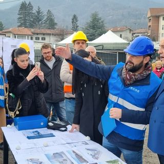 Cirio si informa sul cantiere