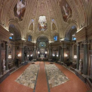 Interno della chiesa della Motta (foto di don Carlo Pizzocaro)