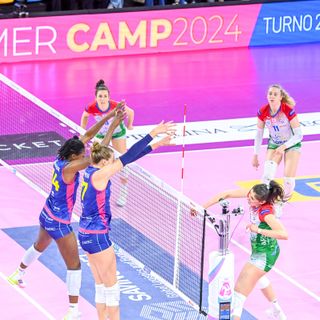 Attacco di Mason (foto Lega Volley Femminile)