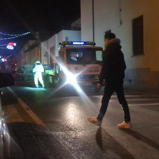 Incidente Frossasco centro 20 dicembre 2020