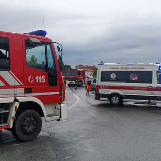 Scontro frontale tra due auto a San Secondo di Pinerolo