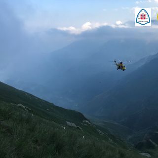 Salvato un escursionista precipitato dal Gran Truc