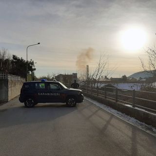 Serbatoio pensile abbattuto a Luserna San Giovanni