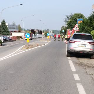 I vigili del fuoco al lavoro
