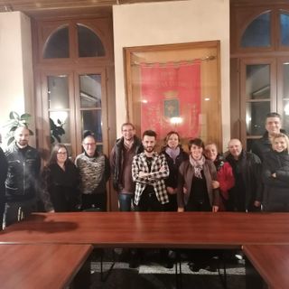 La nuova Pro loco con il sindaco Canale