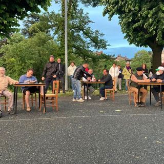 Le prove dello spettacolo 'Le radici al contrario'