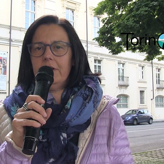 Marina Bordese, candidata alle Regionali, con Fdi