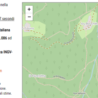 Massello: terremoto di magnitudo 2,7 oltre la zona di Lorenzo di Perrero