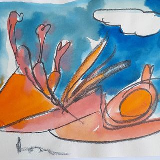 Un’opera di Massimo Tosco