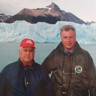 Da sinistra, Sola e Nicolino in Argentina