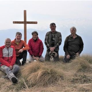 La croce posata a Rocca Nalàis