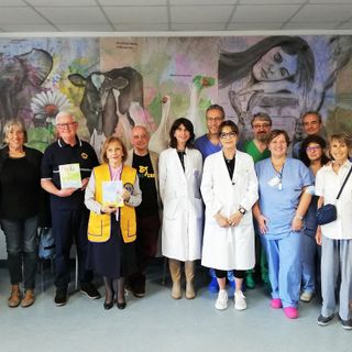 La consegna degli ultimi pannelli
